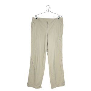 Columbia Sportswear Women's Omni Shade PFG Roll Up Pant in Tan - Sz 16